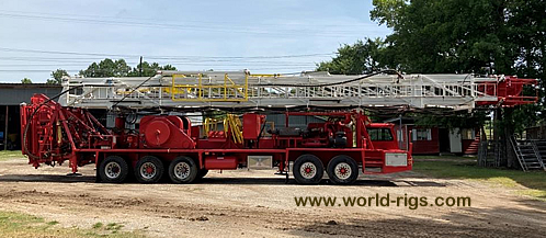 500HP National 5C Workover Rig